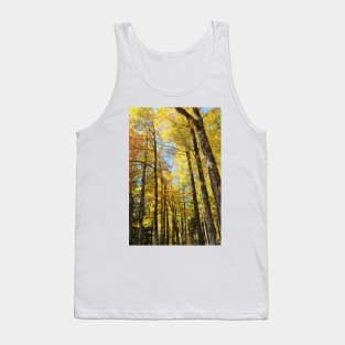 Autumn sun through the trees Tank Top